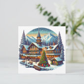 Carte Leavenworth, Washington à Noël (Debout devant)