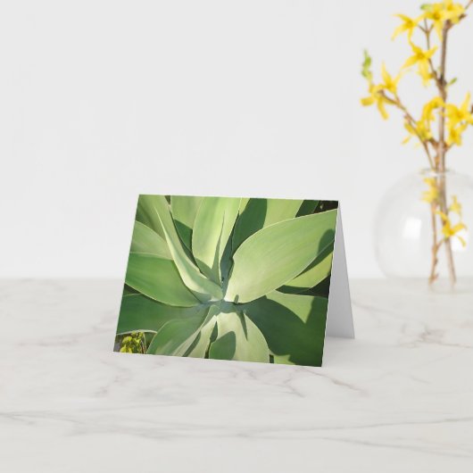 Carte Leaves & shadows (Fleur jaune)