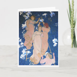 Carte L'échelle dans le feuillage, Maurice Denis