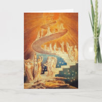 Carte : L'échelle de Jacob - William Blake