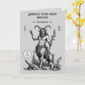 Carte Lechies un gardien de secrets (Fleur jaune)