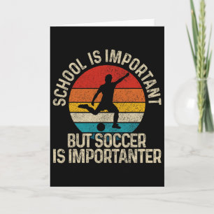 Carte L'école de football est importante mais le footbal