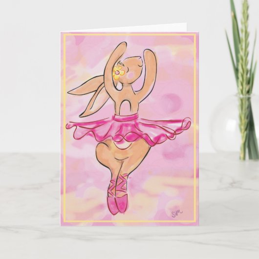 Carte Leçon de danse (Devant)