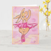 Carte Leçon de danse (Fleur jaune)