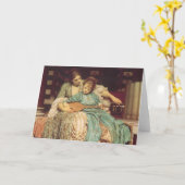 Carte Leçon de musique par Lord Frederic Leighton (Fleur jaune)