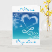 CARTE L'ÉCRITURE DU CIEL VOUS MANQUE CHAQUE JOUR/CHAQUE (Fleur jaune)