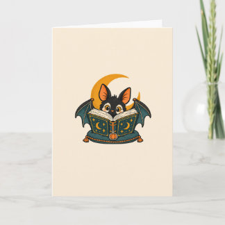 Carte Lecteur de minuit – Amoureux de livres chauve-sour