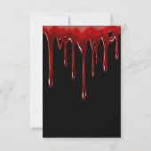 Carte Lecteurs de sang tombés Noir (Dos)