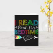 Carte Lecteurs passionnés de lecture au-delà de l'heure  (Fleur jaune)