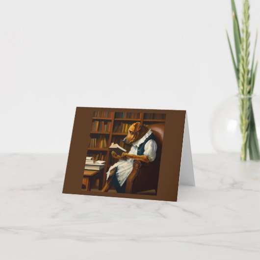 Carte Lecture de chien (Devant)