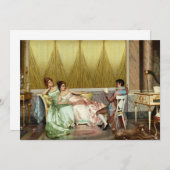 Carte Lecture de poésie (Devant / Derrière)