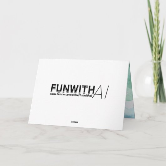 Carte Lecture d'un livre sous un arbre avec un chat endo (Dos)