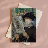 Carte Lecture | Édouard Manet