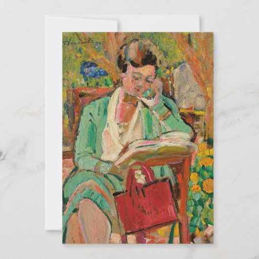 Carte Lecture | George Leslie Hunter (Devant)