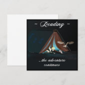 Carte Lecture, l'aventure continue (Devant / Derrière)