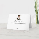 Carte Lecture vintage (Dos)