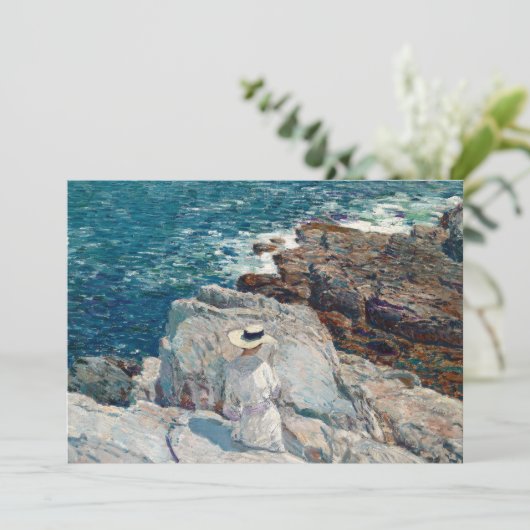 Carte Ledges Sud, Appledore | Childe Hassam (Debout devant)