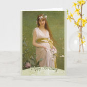 Carte LeFèbvre Springtime CC0794 Joyeux anniversaire (Fleur jaune)