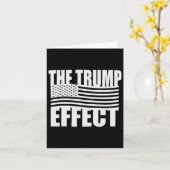 Carte L'effet Trump amusant Trump 2024 : prendre l'Améri (Fleur jaune)