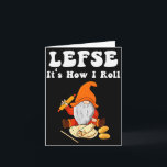 Carte Lefse It's How I Roll Christmas<br><div class="desc">Lefse It's How I Roll Christmas</div>
