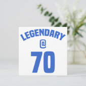 Carte Légendaire 70e anniversaire (Debout devant)
