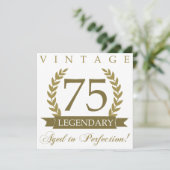 Carte Légendaire 75e anniversaire (Debout devant)