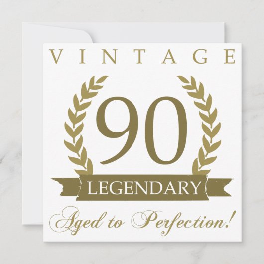 Carte Légendaire 90e anniversaire (Devant)