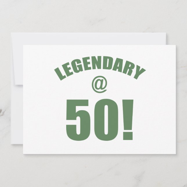 Carte Légendaire À 50 (Devant)