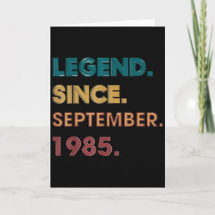 Carte Légende 1985 Cadeaux d'anniversaire 40 ans pour ho