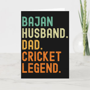 Carte Légende de cricket Jan Husnd Dad Rdos