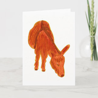 Carte Légende de l'âne