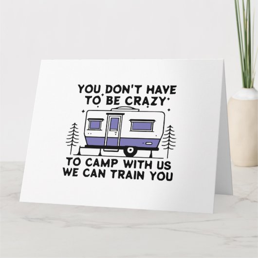 Carte Légende du camping depuis toujours (Devant)