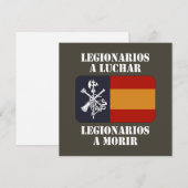 Carte Légionnaires à lutter 2 (Devant / Derrière)