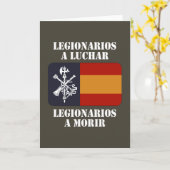 Carte Légionnaires à lutter 2 (Fleur jaune)