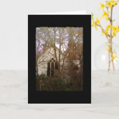 Carte L'Église abandonnée (Fleur jaune)