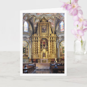 Carte L'église de San Nicolás, ville de Valence, Espagne