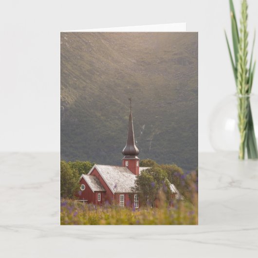 Carte L'église Lofoten (Devant)