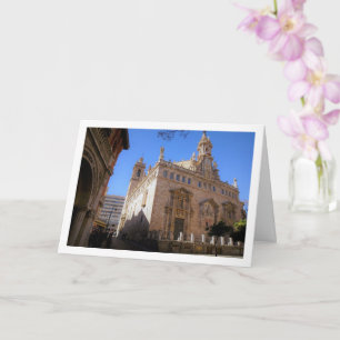 Carte L'église Santos Juanes, Valence City, Espagne