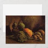 Carte Légumes et fruits de Vincent van Gogh (Devant / Derrière)