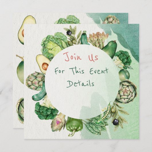 Carte Légumes Frais (Devant / Derrière)