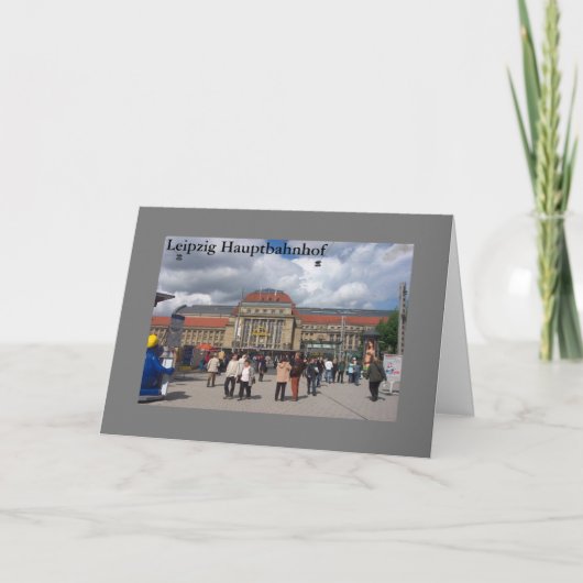 Carte Leipzig Hauptbhof (Devant)