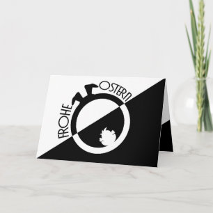 Carte L'élégante frohe Ostern für Deine Liebsten !