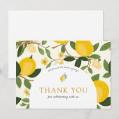 Carte Lemon Elle A Trouvé Sa Fête des mariées De Squeeze (Devant / Derrière)