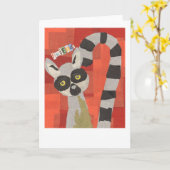 Carte Lemur douteux (Fleur jaune)