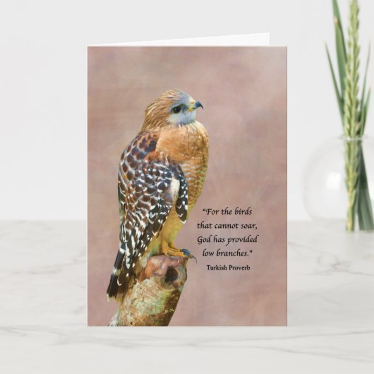 Carte L'encouragement, obtiennent bien, le chant (Devant)