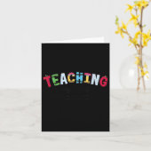 Carte L'enseignement Est Mon Ministère Chrétien Enseigna (Fleur jaune)