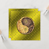 Carte Leo & Earth Monkey (Devant/Arrière en situation)