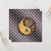 Carte Leo & Earth Ox (Devant/Arrière en situation)