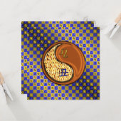 Carte Leo et ox de bois (Devant/Arrière en situation)