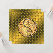 Carte Leo & Fire Horse (Devant/Arrière en situation)